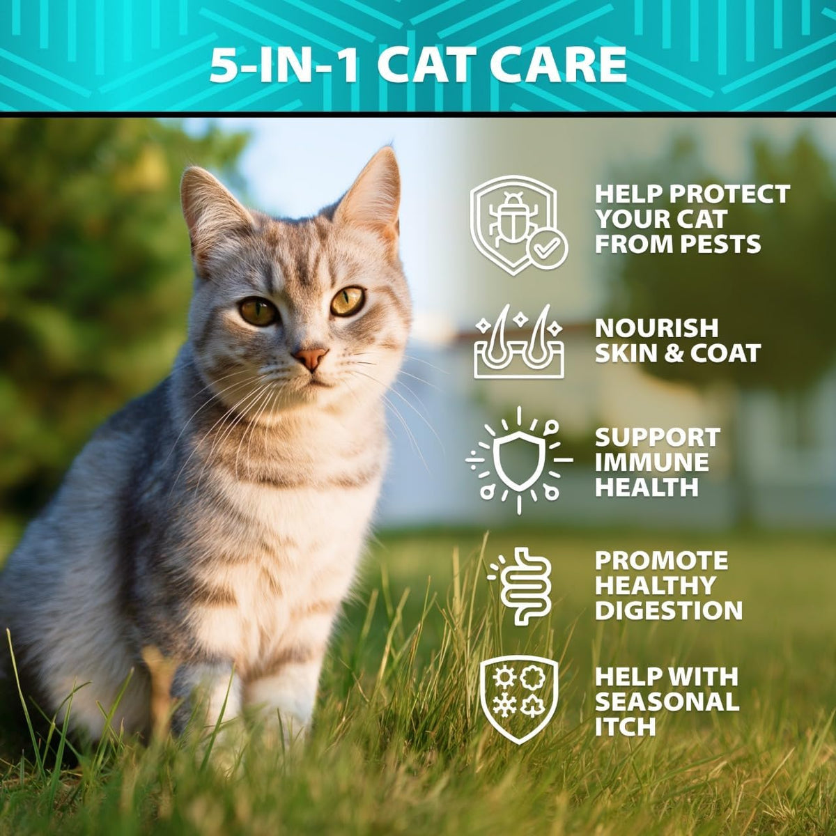 Cat Flea and Tick Supplement X9233