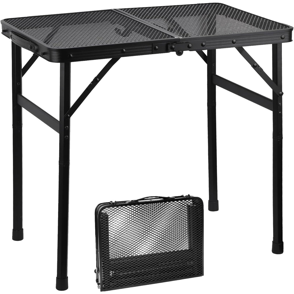 Folding Portable Camping Grill Table W95432