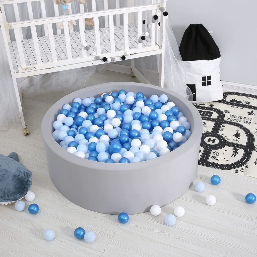 Crush Proof Non-Toxic Plastic Balls 170pcs 2.2inchs Q9840