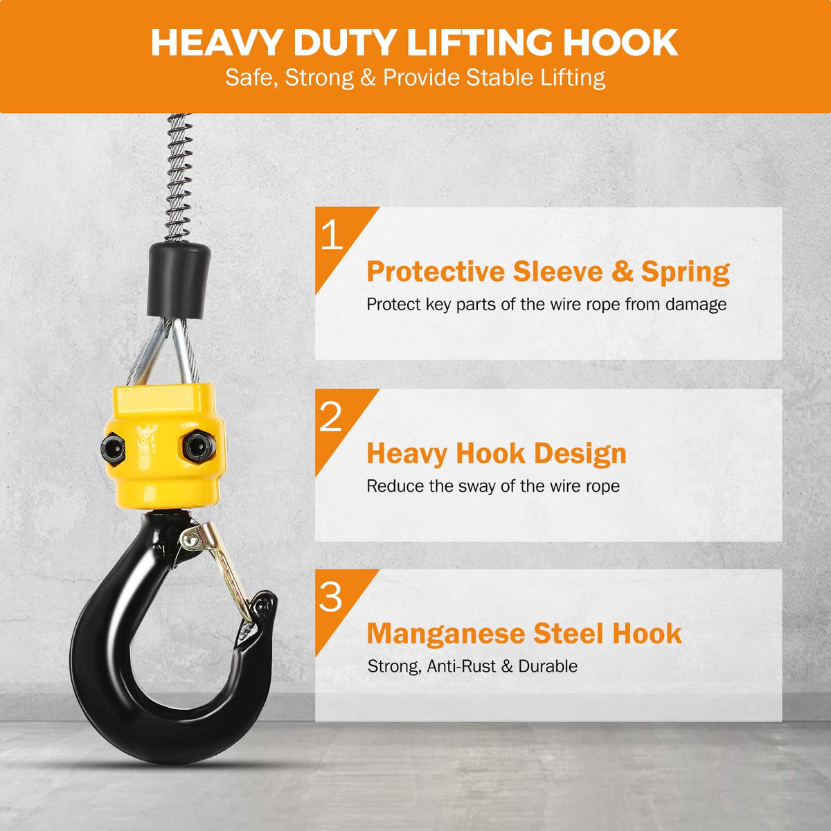3-in-1 Portable Electric Hoist N477677