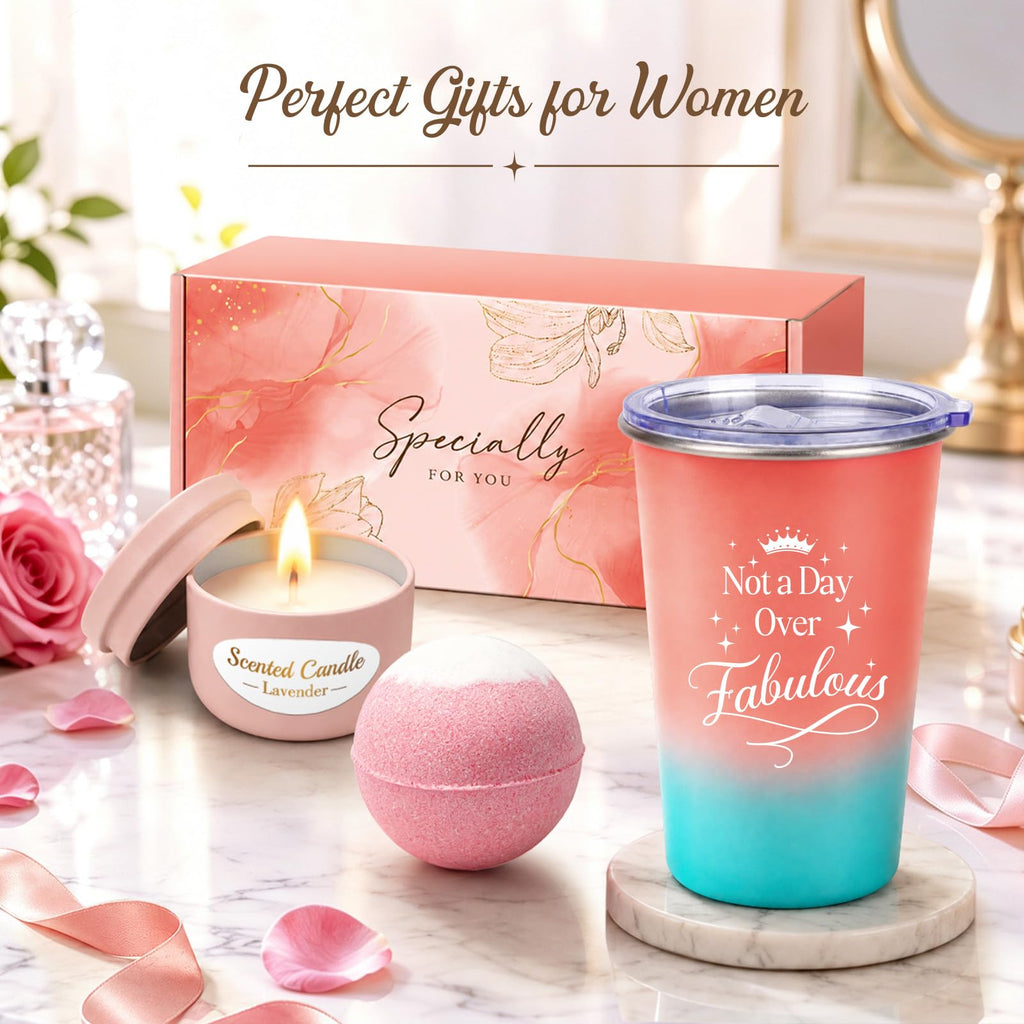 Pink Spa Gift Basket Set V224