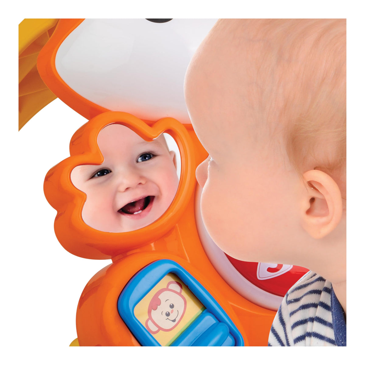 2-in-1 Baby Push Walker & Ride-On with Shape Sorter K69254