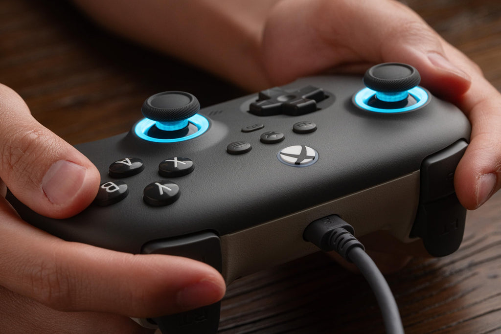 Wired Controller with Hall Effect Joysticks and Triggers H445071