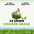 Chicken Grass Grow Kit 3 Pack Refill Kit H20848