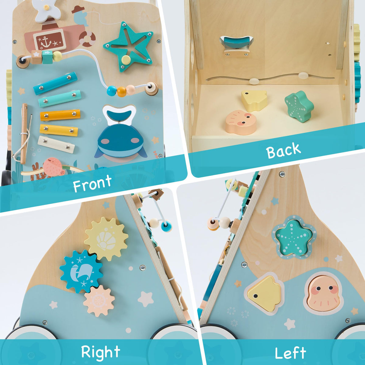 Wooden Baby Walker Y240662