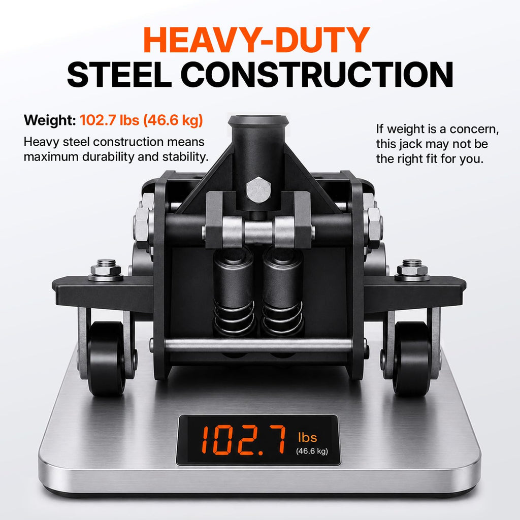 2 Ton Low Profile Floor Jack with Dual Piston Pump I940