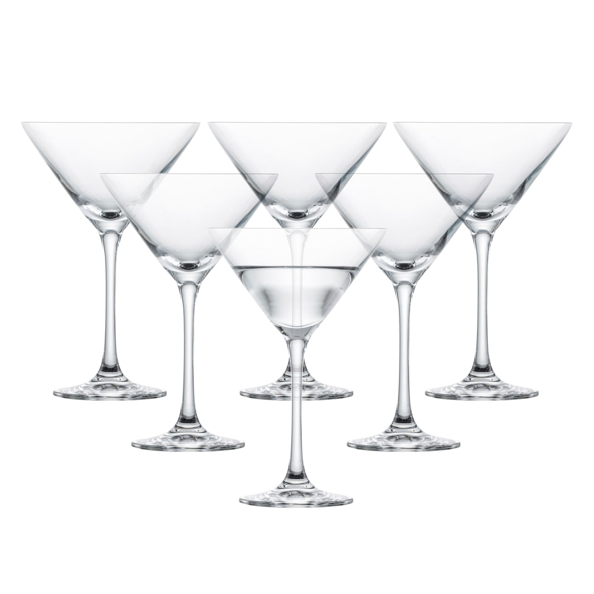 Clear 6 Ounce Martini Glass Set of 6 R30200