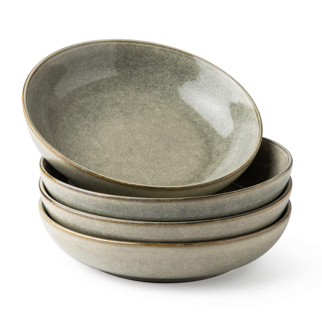 Ceramic Pasta Bowls Set of 4 B9025