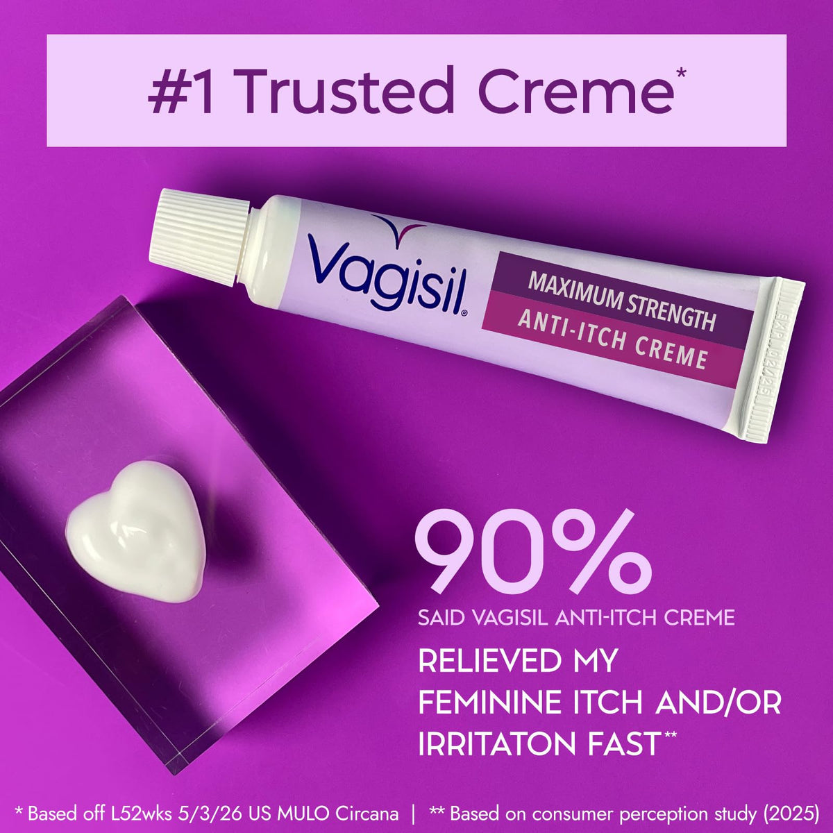 Feminine Cream with Benzocaine 1 oz O895