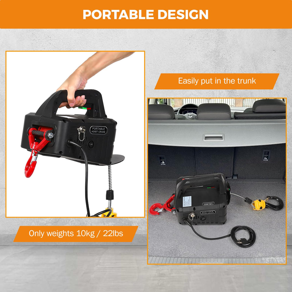 3-in-1 Portable Electric Hoist N477677