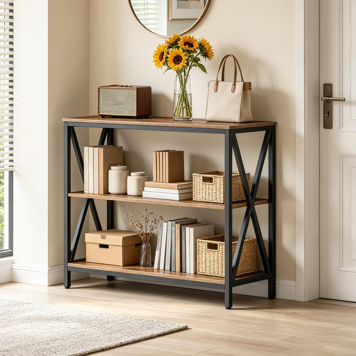 31.5" 3-Tier Console Table I312