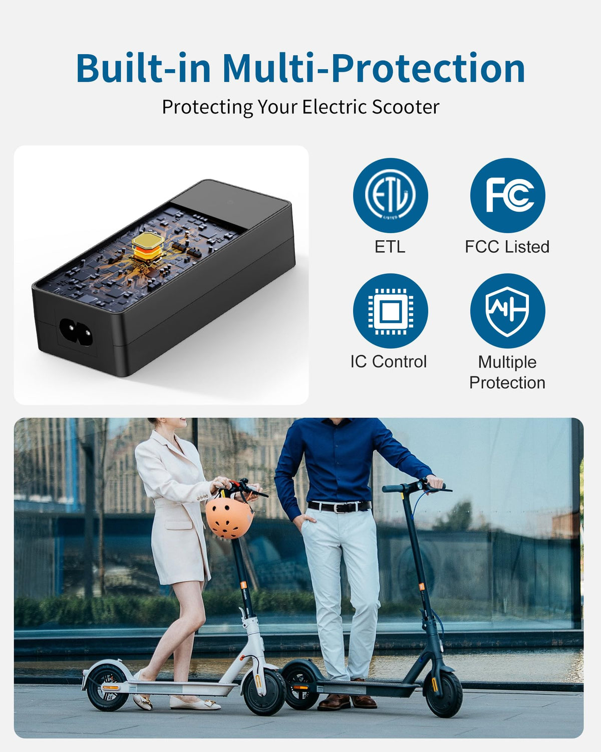 42V 1.7A Electric Scooter Charger K821