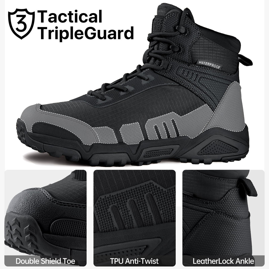 Waterproof Lightweight Tactical Work Boots T31894