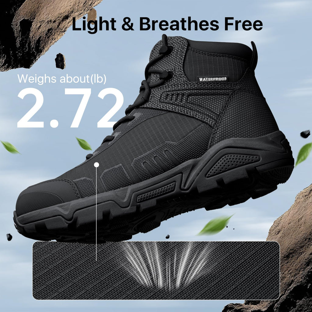 Waterproof Lightweight Tactical Work Boots T31894
