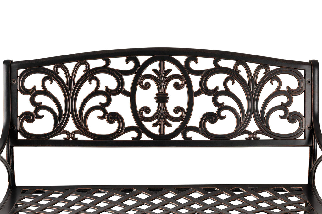 Cast Aluminum Bench B532