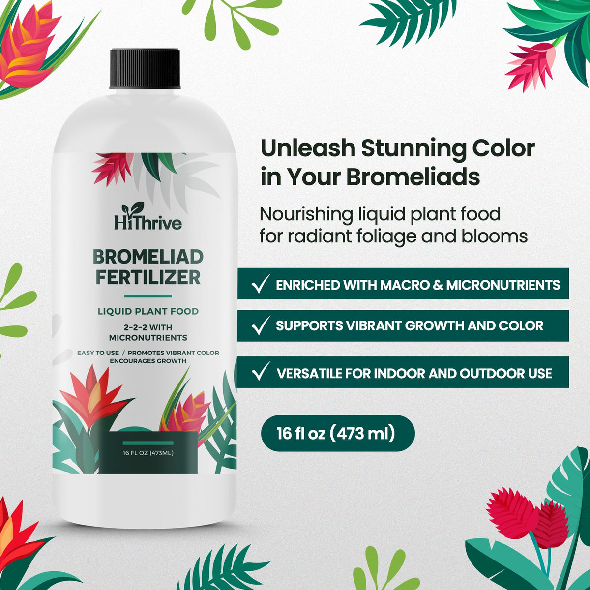 16oz Bromeliad Fertilizer W3854