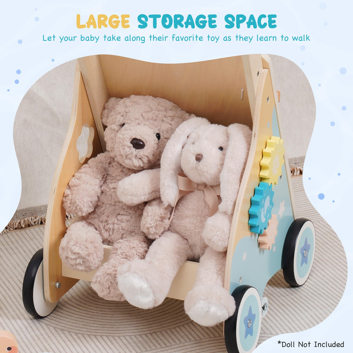 Wooden Baby Walker Y240662