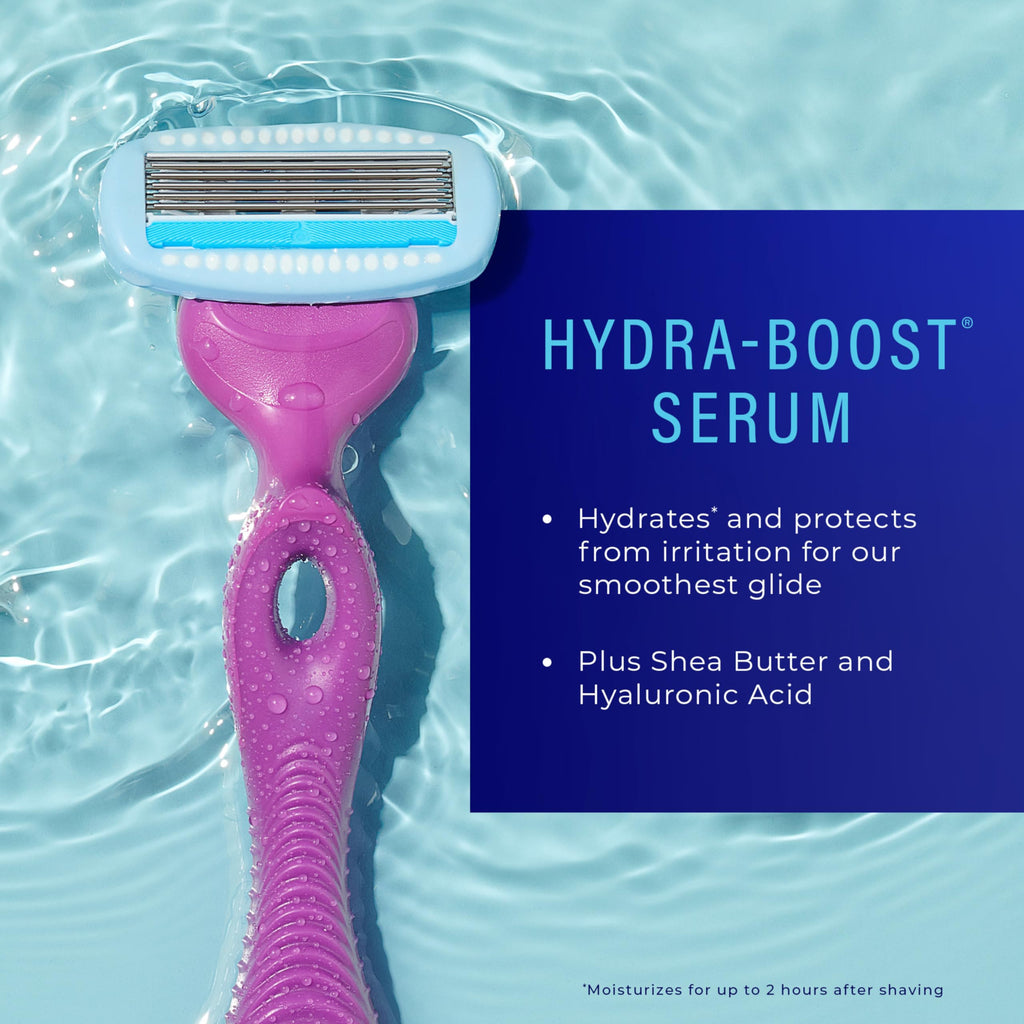 5-Blade Moisturizing Razor Refills, 6 Count I3559
