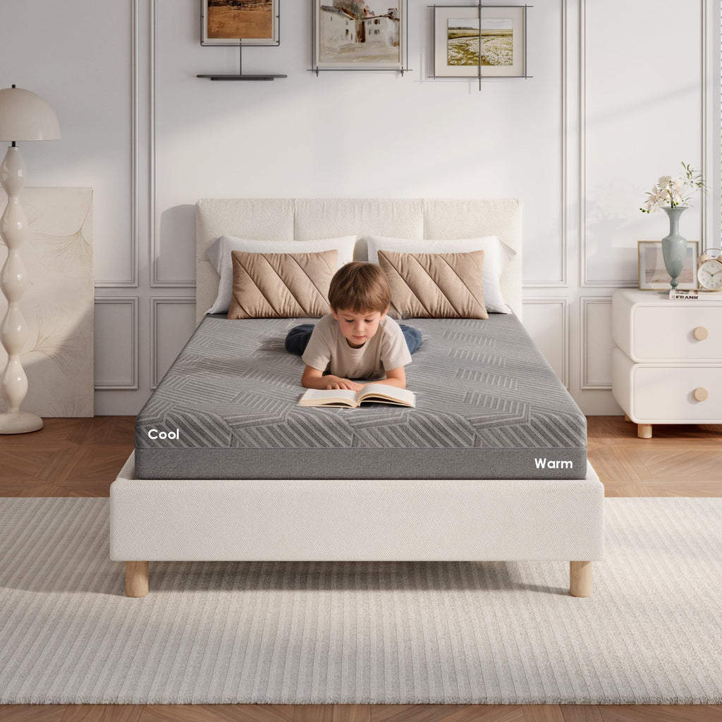 5 Inch Twin Size Medium Firm Memory Foam Mattress L9824