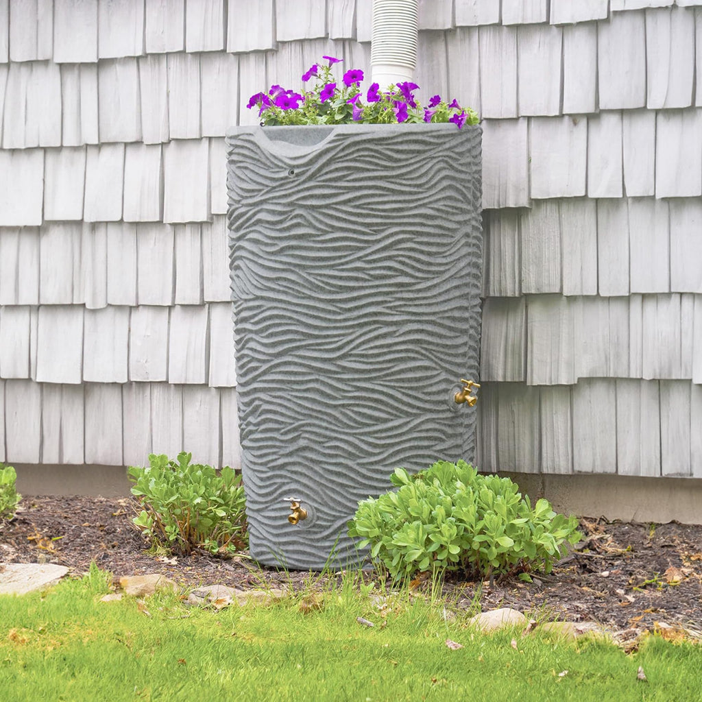 65-Gallon Rain Barrel Planter & Stand L454