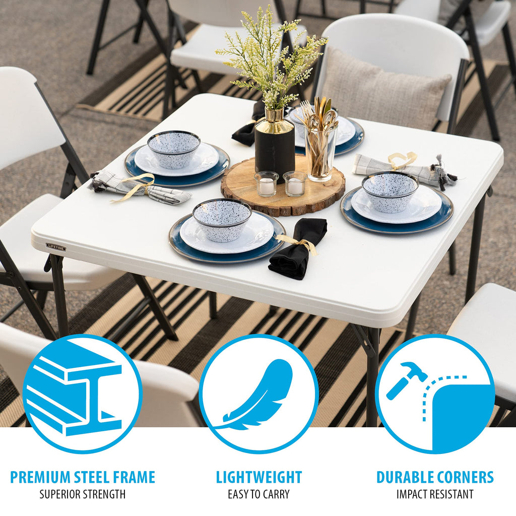 37-Inch Square Folding Card Table X626