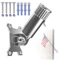 Flag Pole Holder, 316 Stainless Steel, 180° Adjustable M516200
