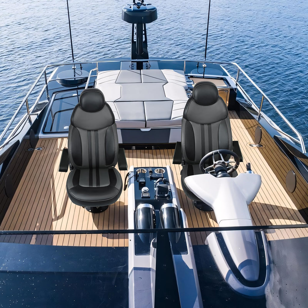 Luxury Pontoon Captains Chair Boat Seat R6355