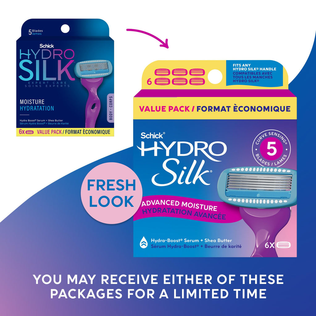 5-Blade Moisturizing Razor Refills, 6 Count I3559