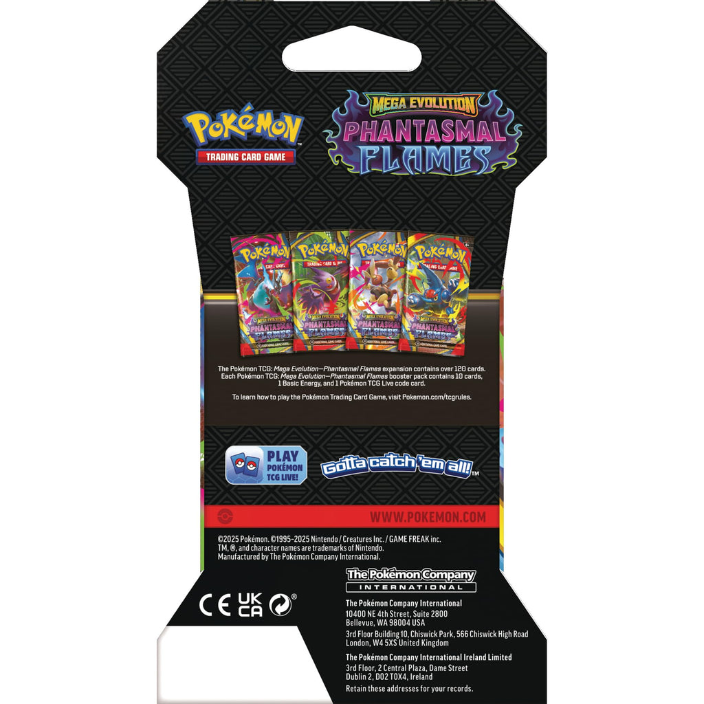 Pokemon TCG Sleeved Booster Pack - 10 Cards C169836
