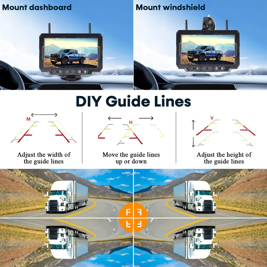 1080P HD Wireless Backup Camera R52857