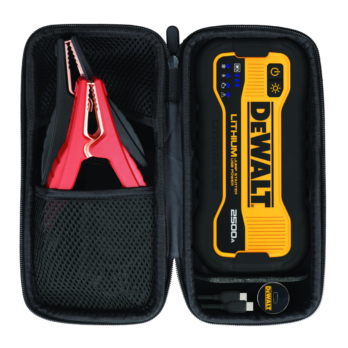 2500 Peak Amp Lithium Jump Starter with USB Power Bank Z32172