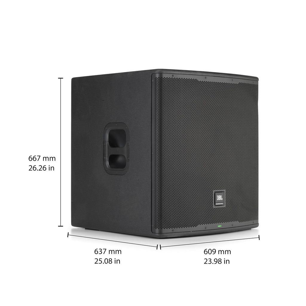 Black 18-inch Powered PA Subwoofer L29523