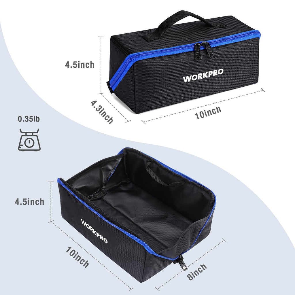10" Zipper Tool Pouch, 3 Pack K98002
