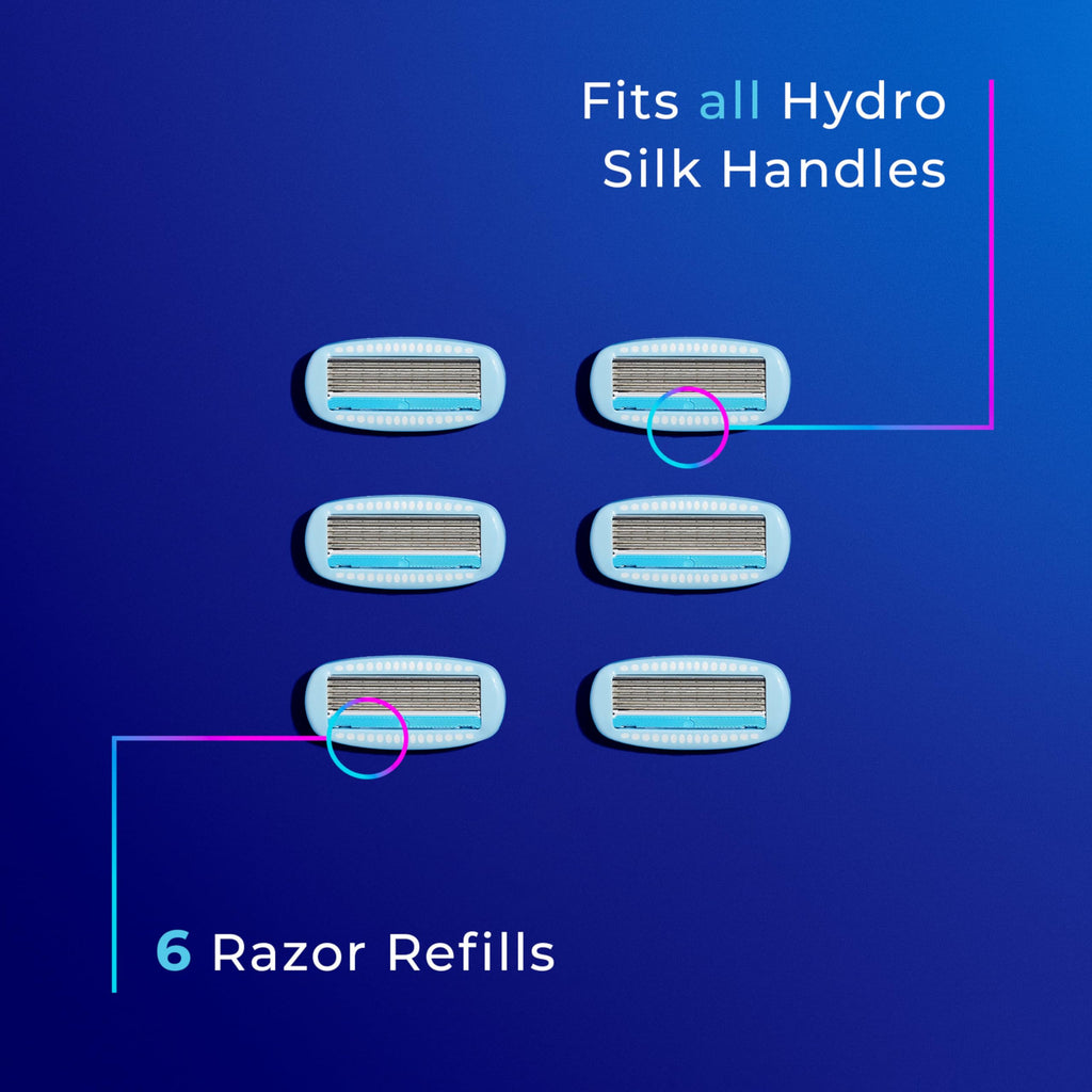 5-Blade Moisturizing Razor Refills, 6 Count I3559