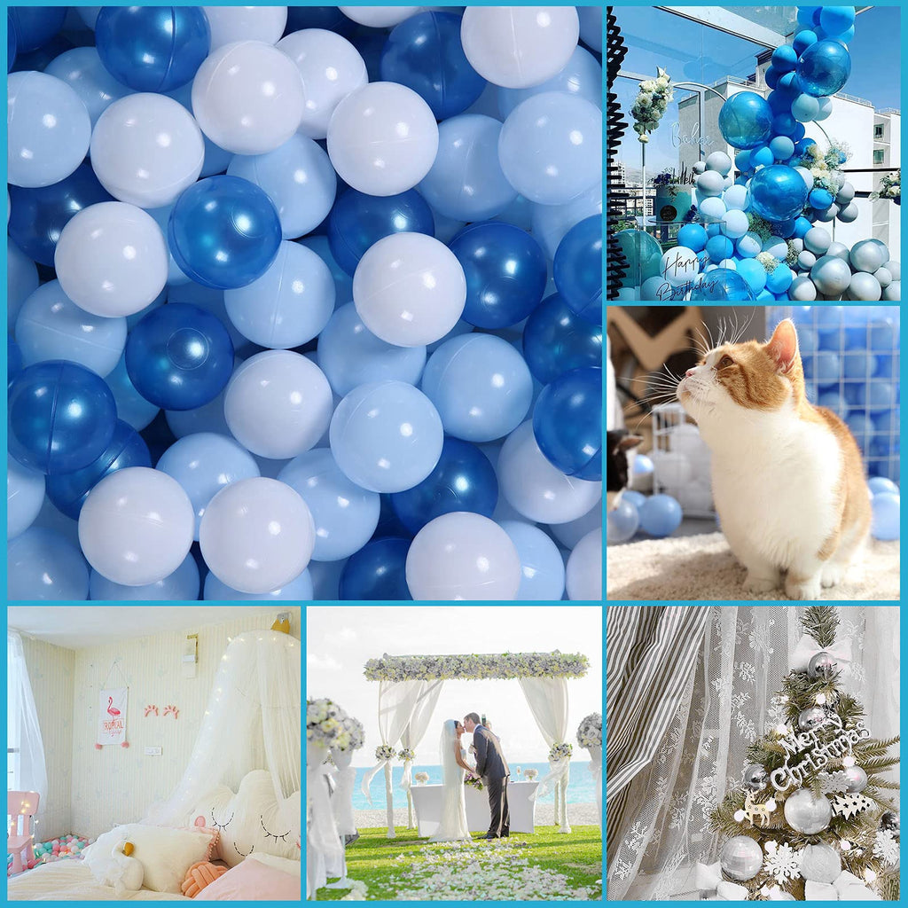 Crush Proof Non-Toxic Plastic Balls 170pcs 2.2inchs Q9840