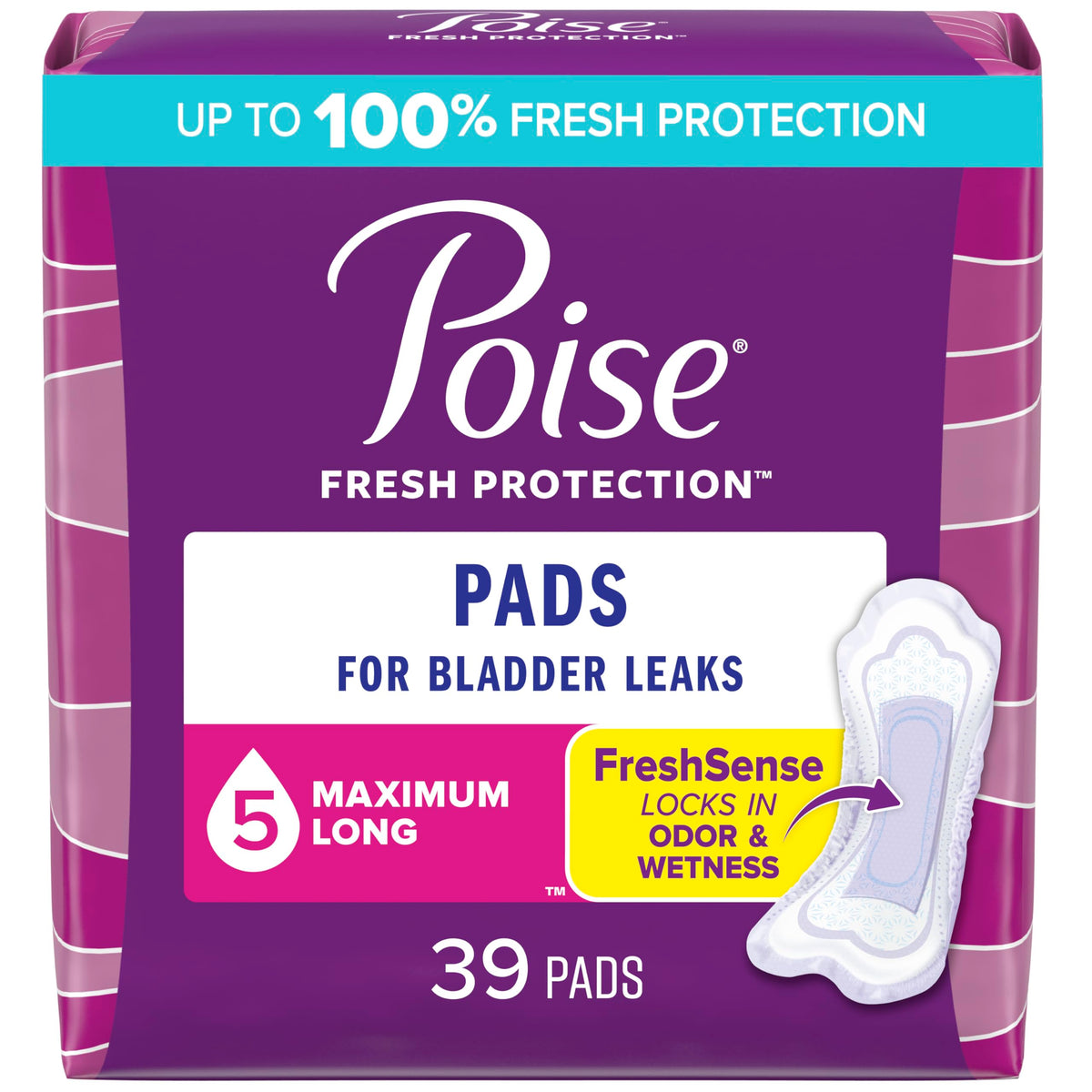 Long Pads with Ultra Soft Side Shields 39ct R4479