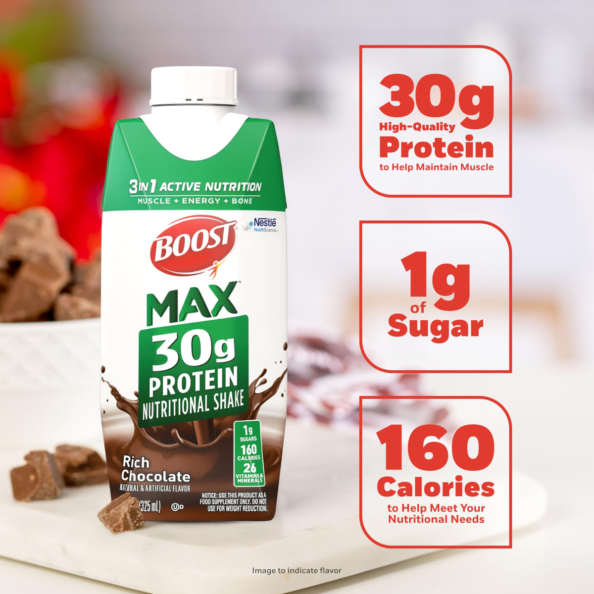 Chocolate Protein Shakes 11 Fl Oz Pack of 18 C10808