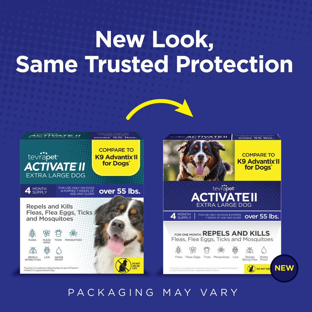 Flea and Tick Prevention for Extra Large Dogs 55+ lbs D34867