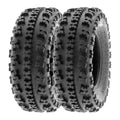 2 ATV Tires 19x7-8 Knobby 6 PR U81690