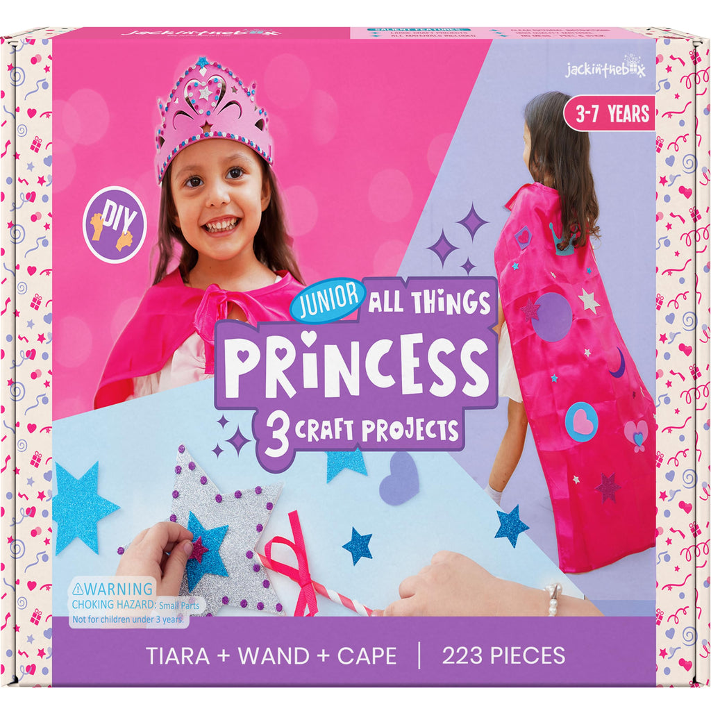 Princess Tiara Wand Cape Art Craft Kit I689