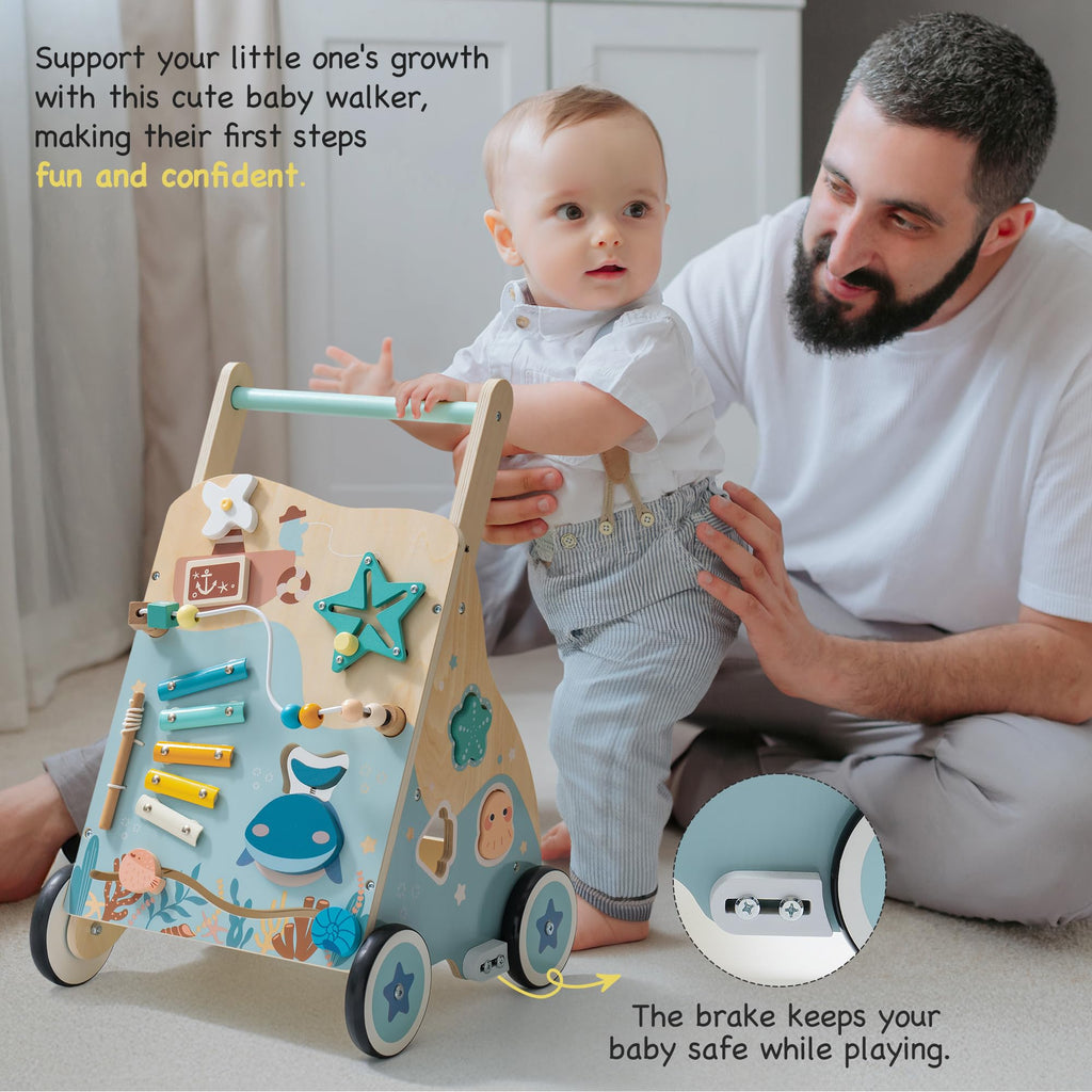 Wooden Baby Walker Y240662
