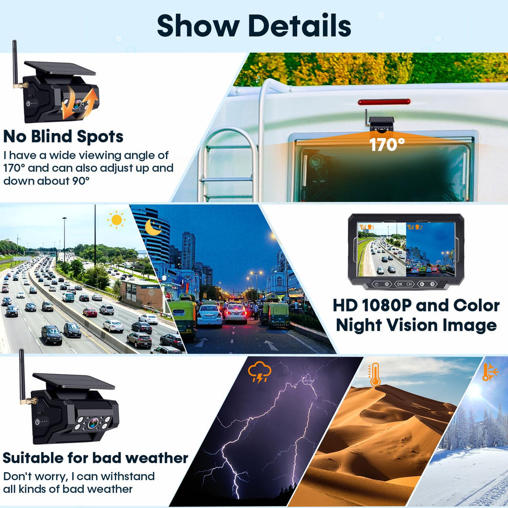 1080P HD Wireless Backup Camera R52857