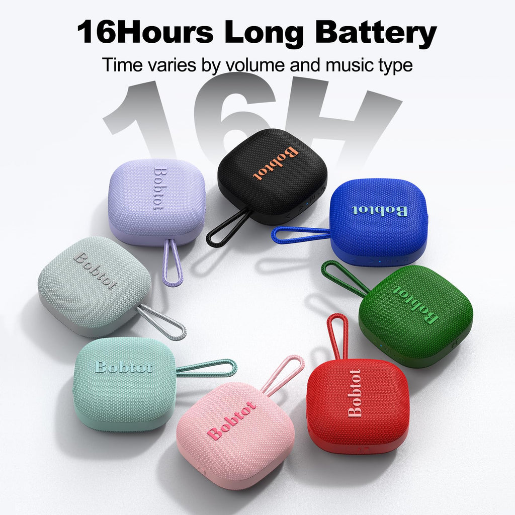 Portable Bluetooth Speaker IPX7 Black J654