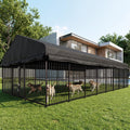 10x20 FT Heavy Duty Outdoor Dog Kennel with Roof H8392